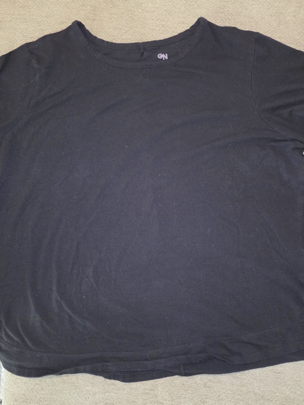 Gold Nation Ladies Black Crewneck  Shirt 3X